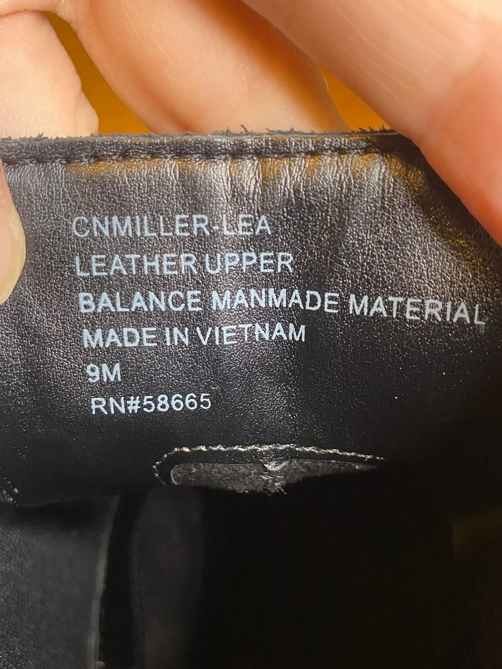 Caslon Miller Lea Water Resistant Black Leather Utility Lug Boots Women’s Size 9